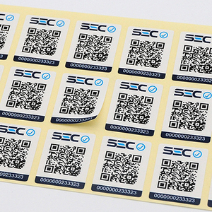 セキュリティスクラッチオフQrコードホログラムステッカー、スクラッチQrシーケンス番号ロールホログラムステッカー、3Dホログラムスクラッチステッカー - Product Image 3