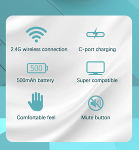2025 Trending Product With High Potential <strong>Branded</strong> logo 800 <strong>Dpi</strong> Mouse bluetooth Deep Blue Super Light Mouse bluetooth Mouse - Product Image 3