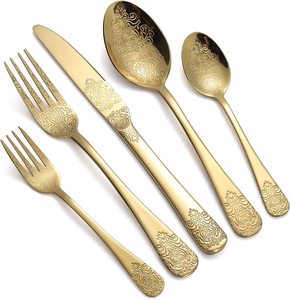 24 шт., набор столовых приборов из нержавеющей стали - Product Image 1