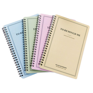 Zeamor A5 A4 cubierta de papel en blanco diario personalizado forrado páginas de puntos cuaderno de encuadernación en espiral para estudiantes papelería de escritura - Product Image 1