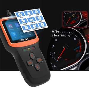 ELM V317 OBD2 Detector de fallas de coche Herramienta de diagnóstico Decodificador de computadora de viaje Lector de código que borra los códigos de falla - Product Image 4