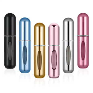 <strong>5ml</strong> 8ml 10ml Mini <strong>Perfume</strong> <strong>Atomizer</strong> Travel Refillable Portable <strong>Empty</strong> Aluminum <strong>Perfume</strong> Oil Spray Refill Bottle - Product Image 1