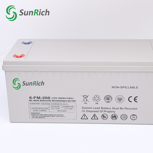 Стационарные свинцово-кислотные батареи 2 вольт солнечные батареи 12 В 200ah 250ah гелевая батарея 12 В 80ah гелевая батарея - Product Image 2