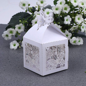 Quà Tặng Lễ Rửa Tội Tiệc Cưới Kẹo Sô Cô La Trái Cây Sấy Khô Cắt Laser Quà Tặng Quà Cưới Khách - Product Image 4