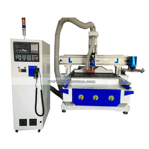 CNC nesting machine center GM6-1224ATC with automatic <strong>loading</strong> and <strong>unloading</strong> - Product Image 1