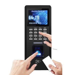 F18 Controlador de Acceso Biométrico de Red TCP/IP con Logotipo Personalizable Sistema de Huella Dactilar y Tiempo de Asistencia - Product Image 1