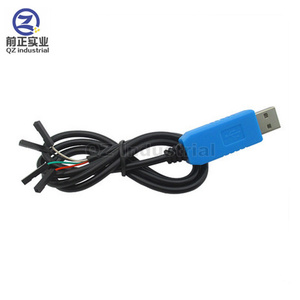 QZ industrial new and original wholesales 1m 4p 4pin 232 Converter FT232RL FT232 USB to UART TTL module download data Cable - Product Image 3
