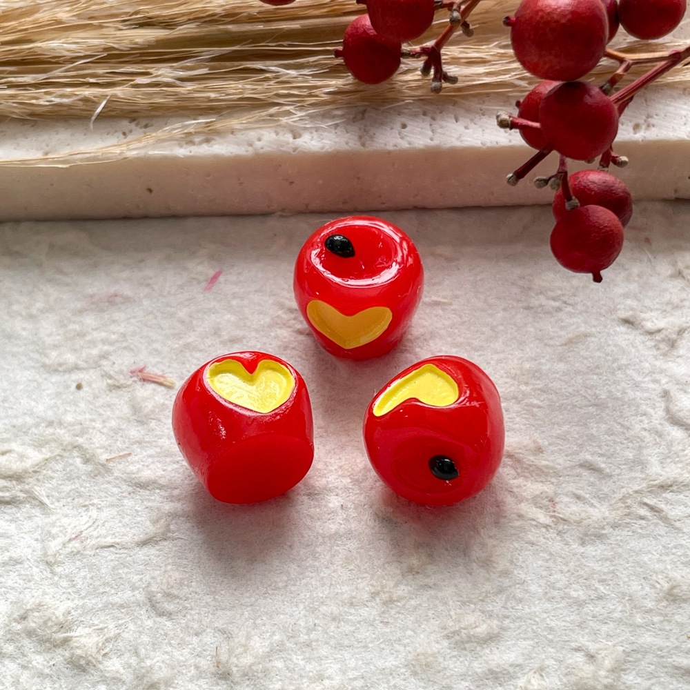 Pomme en forme de coeur