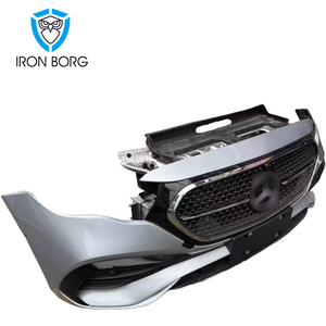 Mercedes-benz e-class W214 E300 E400 E450 20-25 için ön vücut kiti ön tampon kiti radyatör ızgarası ön çeyrek orijinal kullanılan - Product Image 4