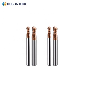 Top burun konik End Mill R0.25-R10 karbür CNC Router ısırıkları karbür çelik kesme aracı 1 2 4 5 6 8 mm 2 flüt freze kesicisi - Product Image 2