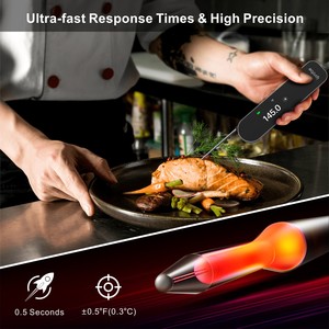 Iprobe Lightning IP-08 IP67 водонепроницаемый цифровой мгновенный считывание Мяса Термометр - Product Image 4