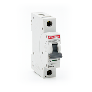 Tipos de CC de mini disyuntor 1 polo C20 mini disyuntor 16AMP 415V disyuntor en miniatura