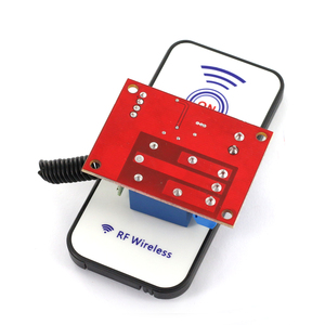 1つのチャネル12V RFワイヤレスリレーモジュールリモートコントロールセルフロックリモコン付き - Product Image 6
