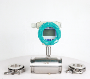 4-20ma出力アルコールメタノールタービン流量計を備えた小型ねじ式タービンセンサー - Product Image 5