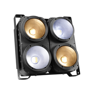 Yeni tasarım RGBW DMX512 ses kontrollü alüminyum 4X100W 2-in-1 LED Cob Par işık spot ev partisi için - Product Image 5