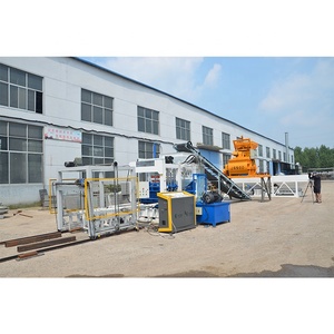 Máquina de hormigón de construcción SY, línea de máquina de bloques de completamente automática para máquina de fabricación de bloques de espuma Eps, fabricación de bloques de ladrillo de losa - Product Image 5