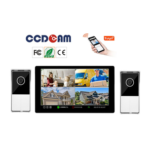Timbre de puerta personalizado con cámara de seguridad Sistema de intercomunicación Timbre con cámara CCTV de seguridad para el hogar 1080 P - Product Image 1