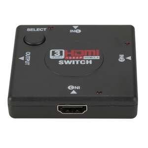 3 puertos Switch HDMI Splitter Switch sin control remoto 4K 3 en 1 Puerto de salida Hub Mini HDMI Switch Hub.