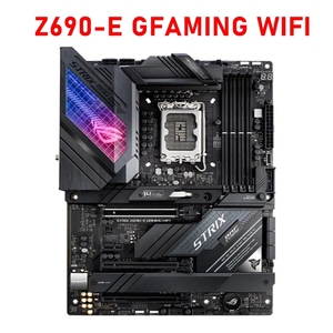 ASUS ROG STRIX Z690-E GAMING WIFI Intel Z690マザーボードLGA1700CPUATXメインボードPCI-E 5.0 DDR5 5333MHz USB3.2 Gen2用 - Product Image 2
