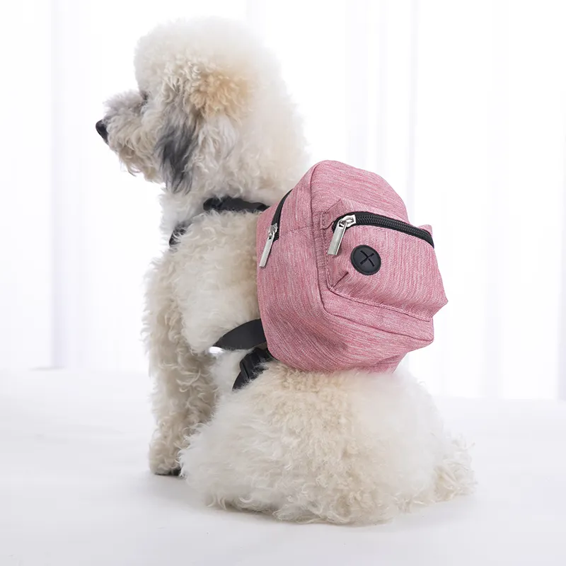 Sac de friandises pour chien Pochette d'entraînement pour chiot Distributeur de collations pour animaux de compagnie