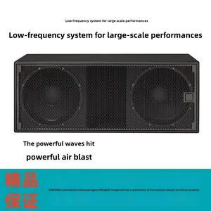 RM28SUB Großer Bühnen-Ultra-Niederfrequenz-Metall-Subwoofer mit Netzanschluss, Stereo, Dual 18 Zoll, 1600W Hochleistungs-Basskanone - Product Image 3