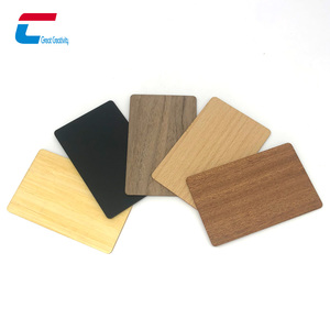 การ์ดไม้ NFC Ntag213โปรแกรมได้ ISO 14443A - Product Image 2