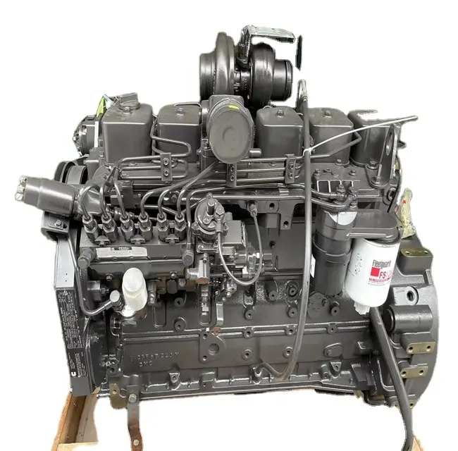 173 HP 129 KW 2200 RPM QSB5.9 moteur diesel complet HL757-7 HL757XTD-7 chargeur sur pneus ensemble de moteur diesel