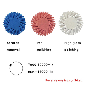 Teeth Whitening High Quality Teeth <strong>Composite</strong> Polishing Kit Dental 6Pcs/Set Diamond System Polisher Teeth Spiral Brush - Product Image 4
