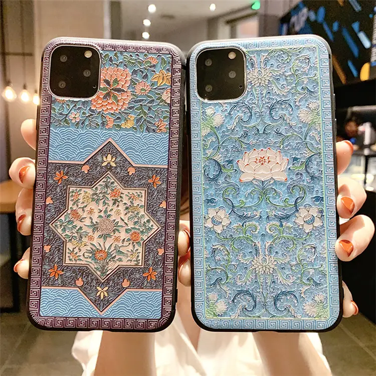 Funda de teléfono móvil con diseño de nube imperial para iphone, protector de móvil con diseño tradicional chino, para iphone 13 11 pro max xs xr 7 8 plus