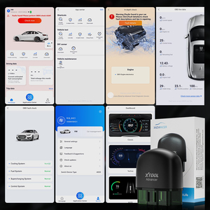 2023 XTOOL Advancer読み取り/クリアコードエラーすべての車のエンジンシステムがAD20OBD2スキャナーを診断Android /IOS /BT PK ELM327 AD10 - Product Image 3