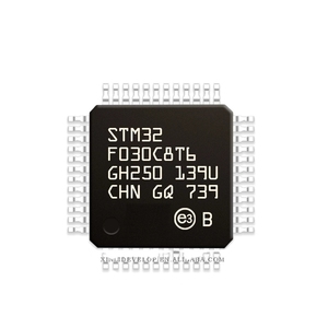 Chip IC di AliChip IC chip STM32F030C8T6 IC 32-Bit 64 KB Flash 8 KB braccio di RAM Based microcontrollore STM32F030C6T6 in magazzino - Product Image 1