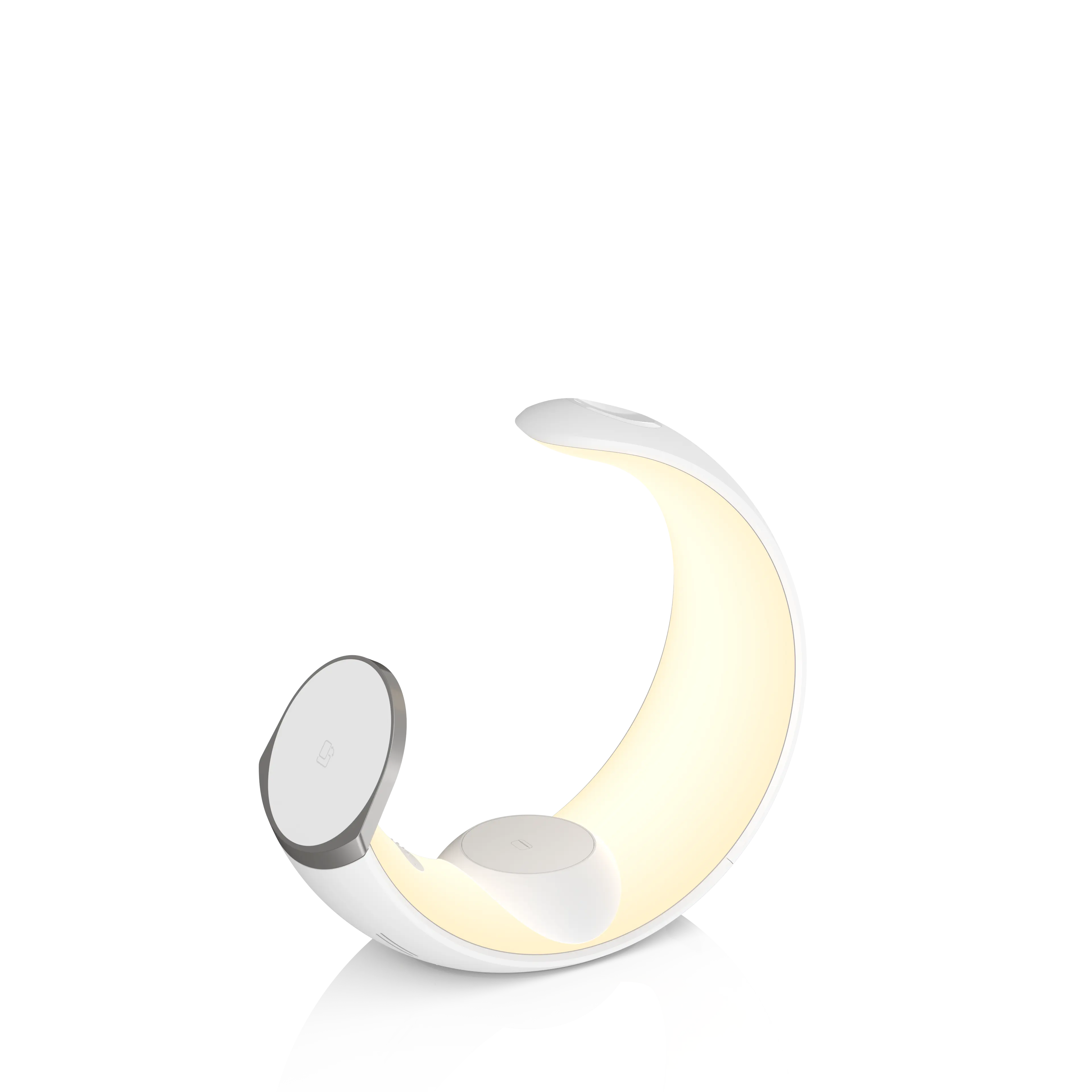 Moon phone stand più recente 15W LED 4 In 1 lampada a LED caricabatterie Wireless per auto magnetico supporto magnetico per telefono cellulare