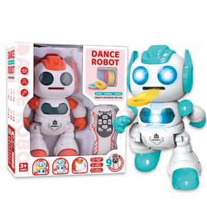 2025 New Trend B/O Spielzeug Intelligente programmier bare Flugs cheibe RC Roboter Lichter Musik Fernbedienung Kunststoff Roboter für Kinder Geschenk - Product Image 2
