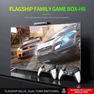 2024new tasarım için amlogic s905x3 Hd Retro Video oyunu tv kutusu Ps1/n64/dc süper konsolu H6 X Pro oyunlar konsolu - Product Image 6