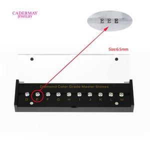 Chất Lượng Cao Hộp Đen 4CS Kim Cương Đại Lý Công Cụ Cubic Zircon Hình Dạng Cắt Carat Trọng Lượng Màu Sắc Lớp Kim Cương Thạc Sĩ Bộ Đá - Product Image 5