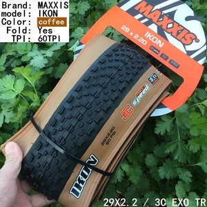 Maxxis IKON dağ bisikleti Tires26X2.2 27.5*2.2/2.35 29*2.0 29*2.35 Tubeless 3C TR EXO anti delinme 29er lastikler MTB bisiklet - Product Image 3