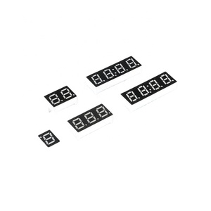 10 pz Display a LED digitale a tubo da 0.28 pollici 7 segmento 1/2/3/4 Bit Clock Digit rosso comune anodo catodico - Product Image 1