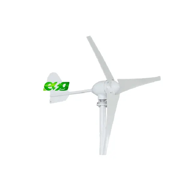 ESG 300W con alta eficiencia viento generadores de electricidad horizontal de uso en el hogar sistema de energía de la turbina de viento