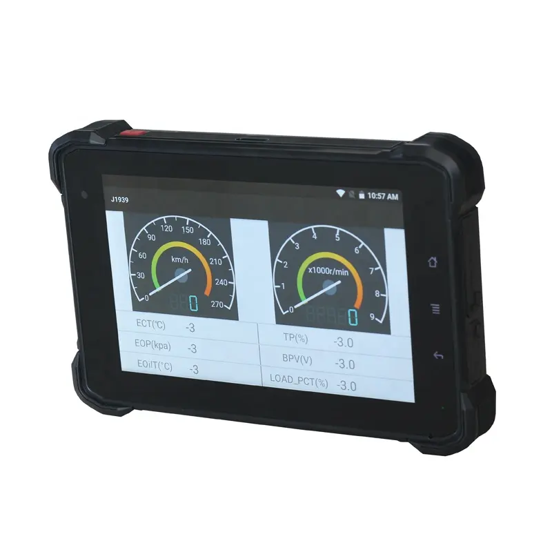 3rtablet 7 "Rugged VT-7 Android Veicolo Tablet PC Built-in WIFi, BT 4.2, GPS con interfaccia J1939