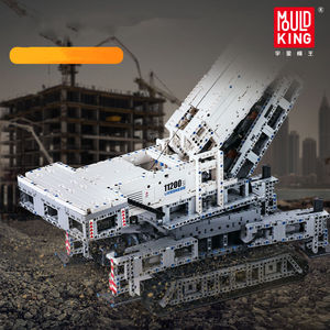 Kalıp kral 17002 teknik MOC-10123 APP uzaktan kumandalı kamyon <span class=keywords><strong>LTM</strong></span> ekskavatör vinç modeli plastik oyuncaklar yapı taşı tuğla setleri