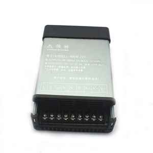 400W LED Driver Rainproof Constant Voltage <strong>12V</strong> 33A CE Certified Switching Power Supply with 220V <strong>Input</strong> and 33.3A <strong>Output</strong> - Product Image 4