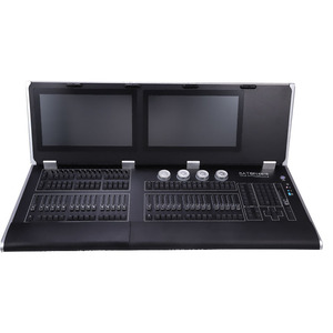 Профессиональный Контроллер освещения сцены KingKong On Pc Fader Wing Dmx 512 Dj Lighting консоль Двухпанельный контроллер для освещения - Product Image 2