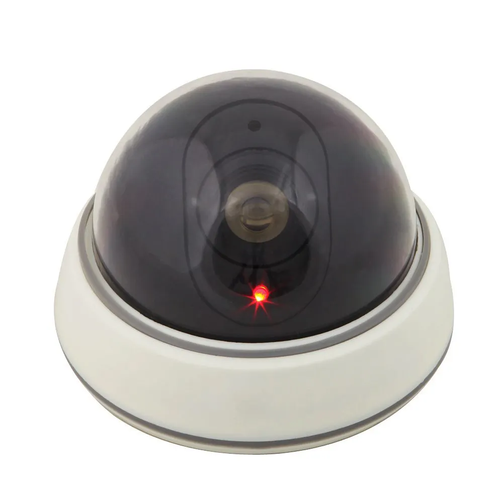 IHUAlite Outdoor Indoor Dummy Wireless CCTV Camera Security Dummy Fake Dome Camera