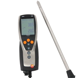 Testo-مقياس درجة حرارة الرطوبة والندى, أصلي ، 635-1 ، مع مسبار الرطوبة 0636 2161 - Product Image 1