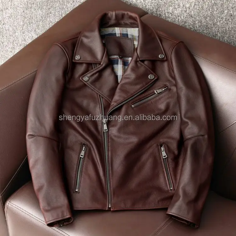 Custom New Arrival Fashion Design Classic Biker Jacket Motorcycle Pu Faux Leather Jacket Mens 4xl Coat