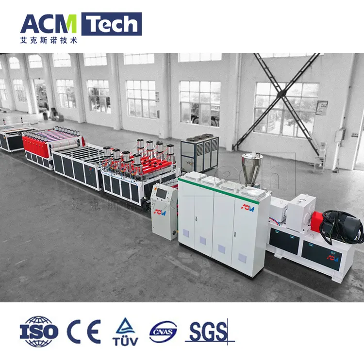 ACMTECH HOT SALE PVC Foam Board Extrusion Line / PVC Forex Foam Board Sheet Extrusion Machine /WPC Board Production Line