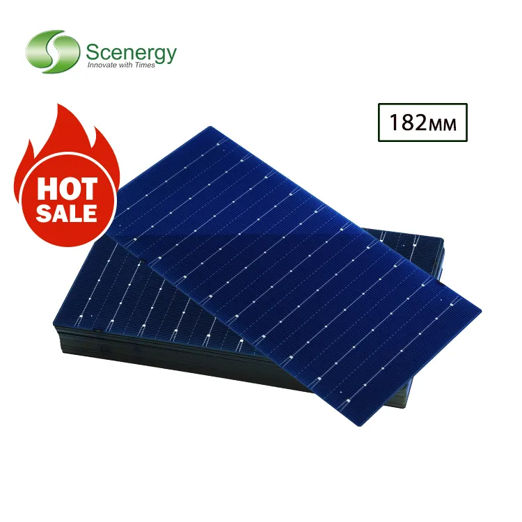 Scenergy Solar Cell 12BB Monocristalino Mono Solar Cell PV Células fotovoltaicas Precio 210mm