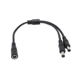 Erkek dişi konnektör kablo 12V DC 2.1x5.5mm Jack tak 1 2 3 4 5 6 8 DC konektörü Splitter yönlü güç adaptörü - Product Image 4
