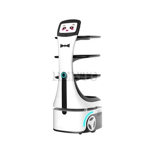 Robot ristorante di consegna di piatti Robot di servizio/Robot di consegna automatizzato/Robot di consegna intelligente - Product Image 5