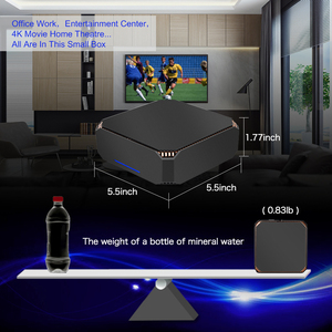 Elebao CK2ราคาถูกมินิพีซีอินเทลมินิพีซี Ck2ความละเอียด4K คอมพิวเตอร์แบบพกพาการศึกษาการเล่นเกมสำหรับสนุกการศึกษา - Product Image 3